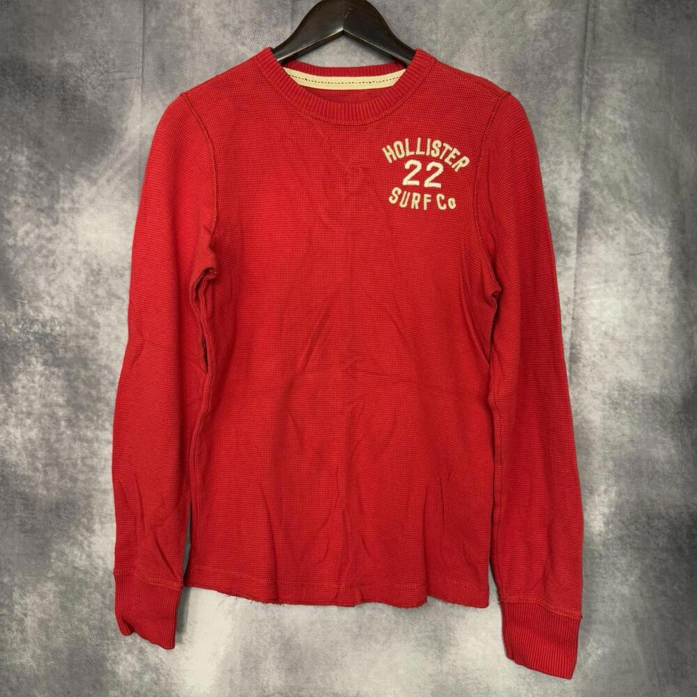 VTG Hollister Y2K Thermal Waffle Long Sleeve Men Size Medium